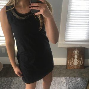 4/$25 Miguelina cotton dress with beaded top